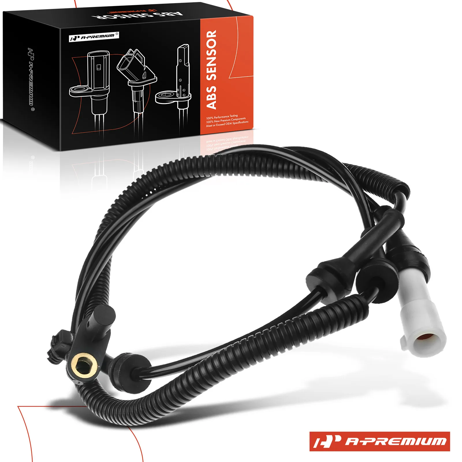 A-Premium Front Driver or Passenger Side ABS Wheel Speed Sensor for Ford Taurus 2004-2007 Mercury Sable 2004-2005