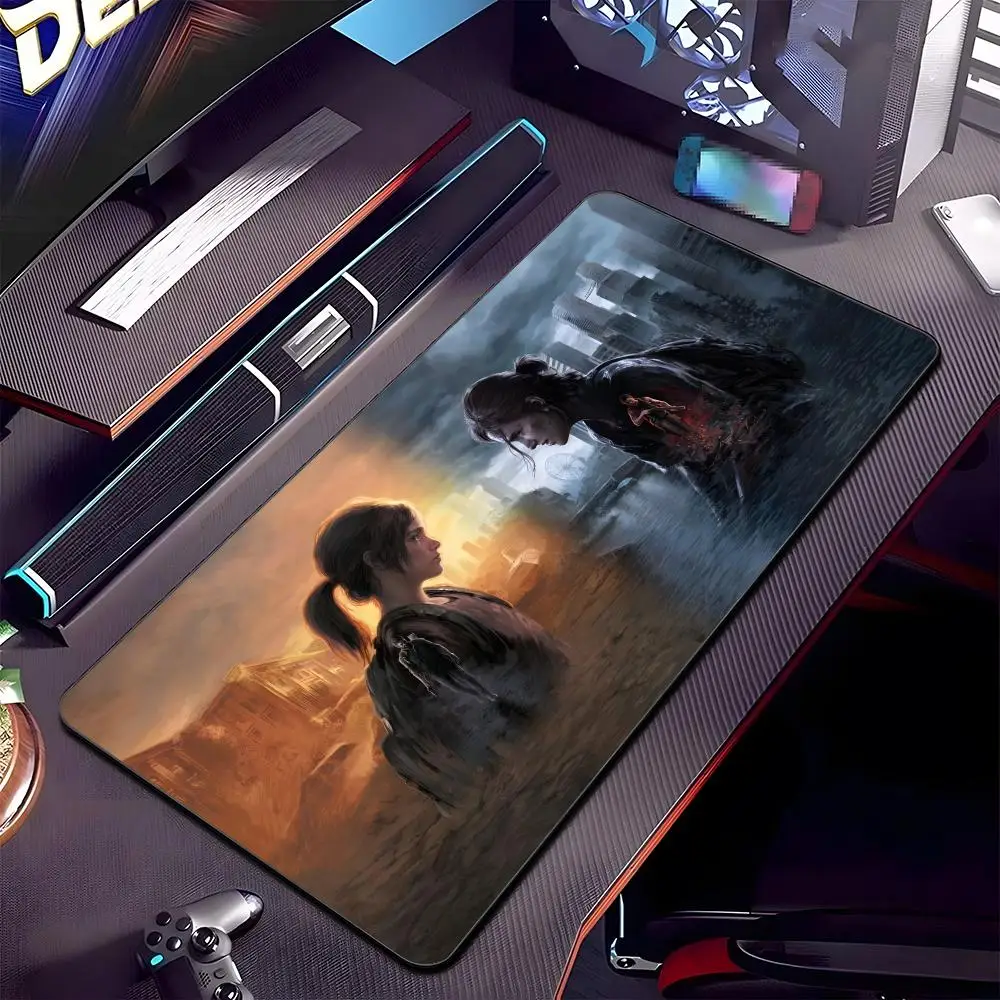 

Коврик для мыши ANIME The L-Last of U-Us, большой игровой коврик с защитой от скольжения, утолщенный, для компьютерной клавиатуры и стола