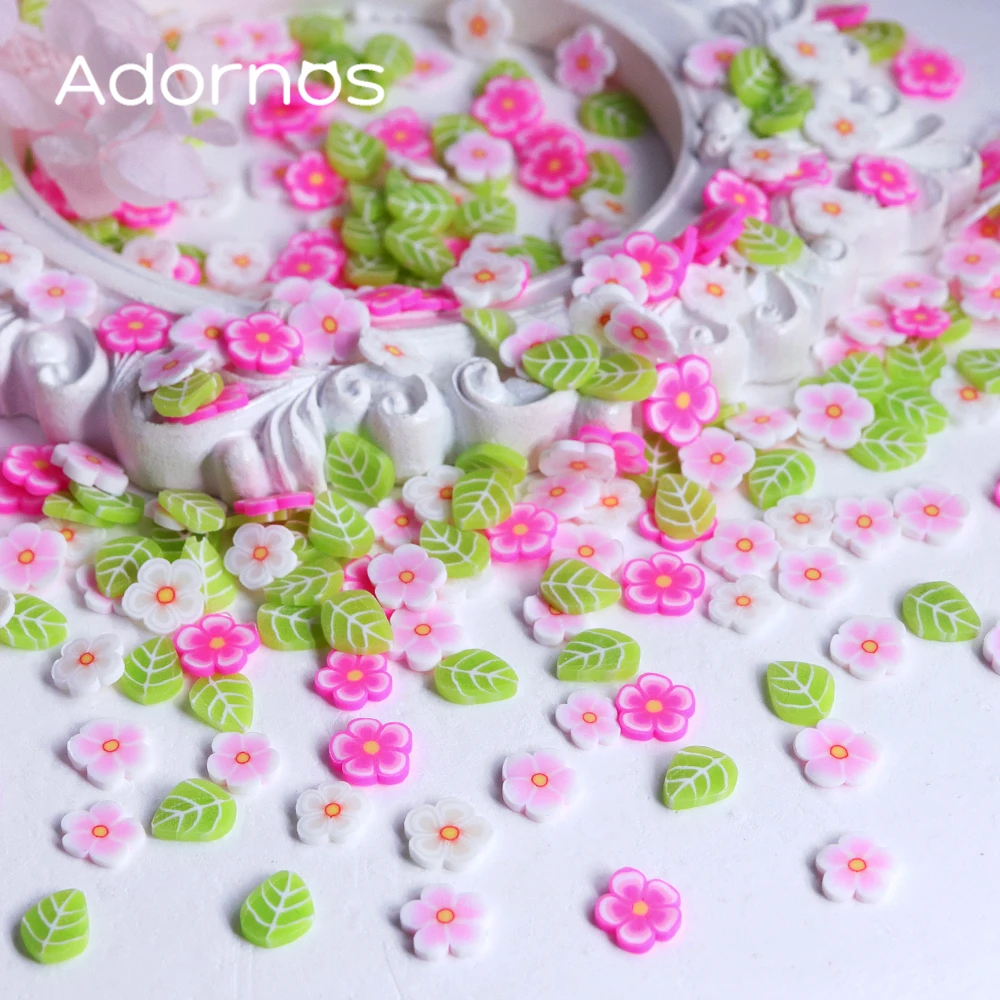 10g Pink Flowers Polymer Clay  - Resin Art Liquid review and price