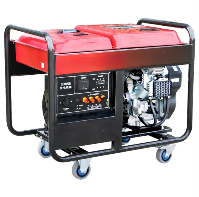 Wholesale Professional 110V 220V 220 Volts 2KW 2000W 1Hp Portable  Petrol Engine Power Electric G-enerator for Home Use