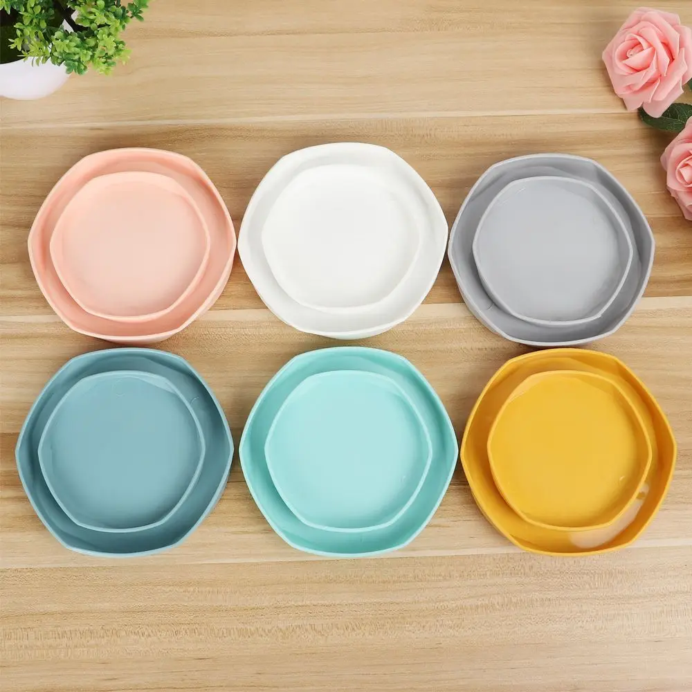 1Pcs Plastic Thickened Flower Pot Drip Trays Plant Saucer Plastic Tray Saucers Indoor Outdoor