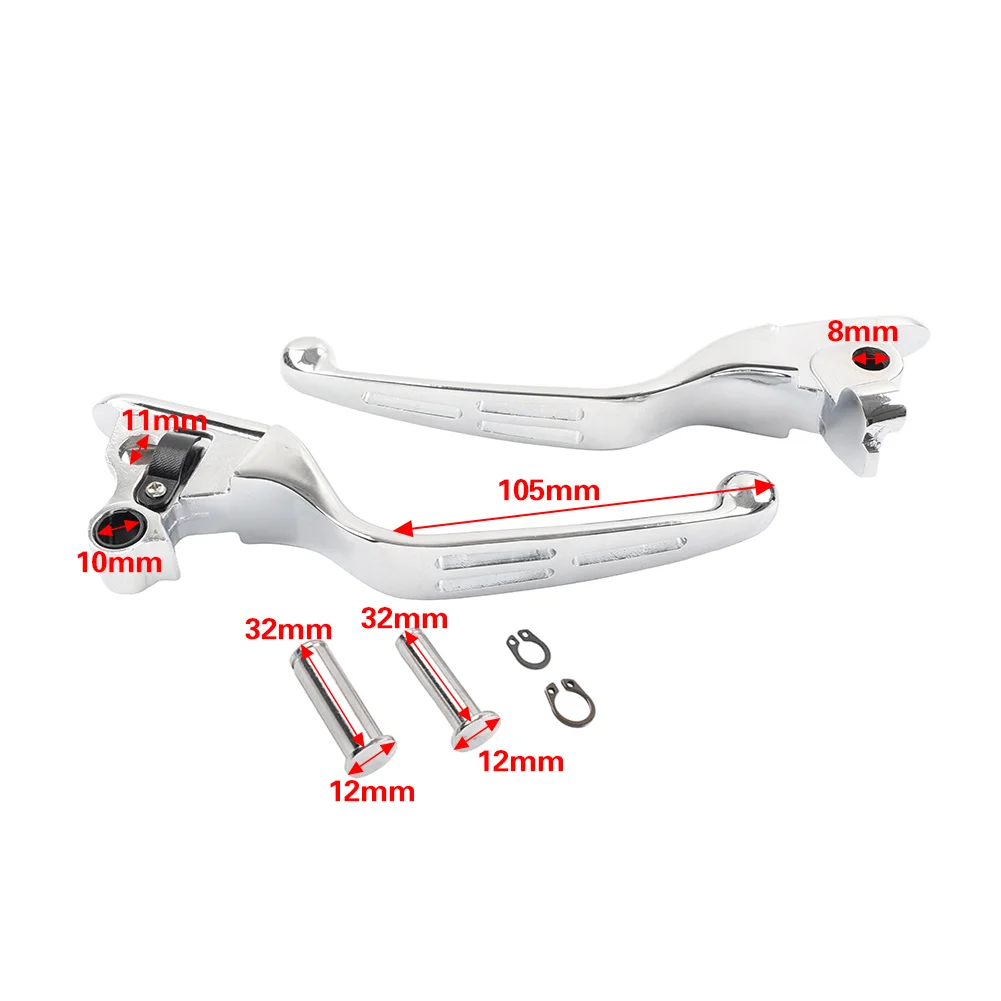 Motorcycle Hand Control Handle Brake Clutch Lever Kit Part For Harley Touring Road King Street Glide 2008-2013