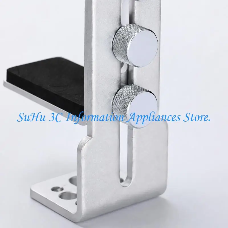 GPU Bracket GPU Card Holder with Angled Fan-Position Mounting Base, Positionable Padded Support Platform and Aluminum