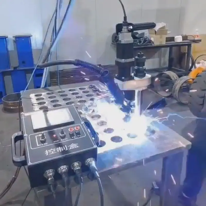 ITP-80 Automatic Welding Machine New Condition Steel Tube & Plate Tractor With MIG Welding Mode Dia 16mm To 78mm