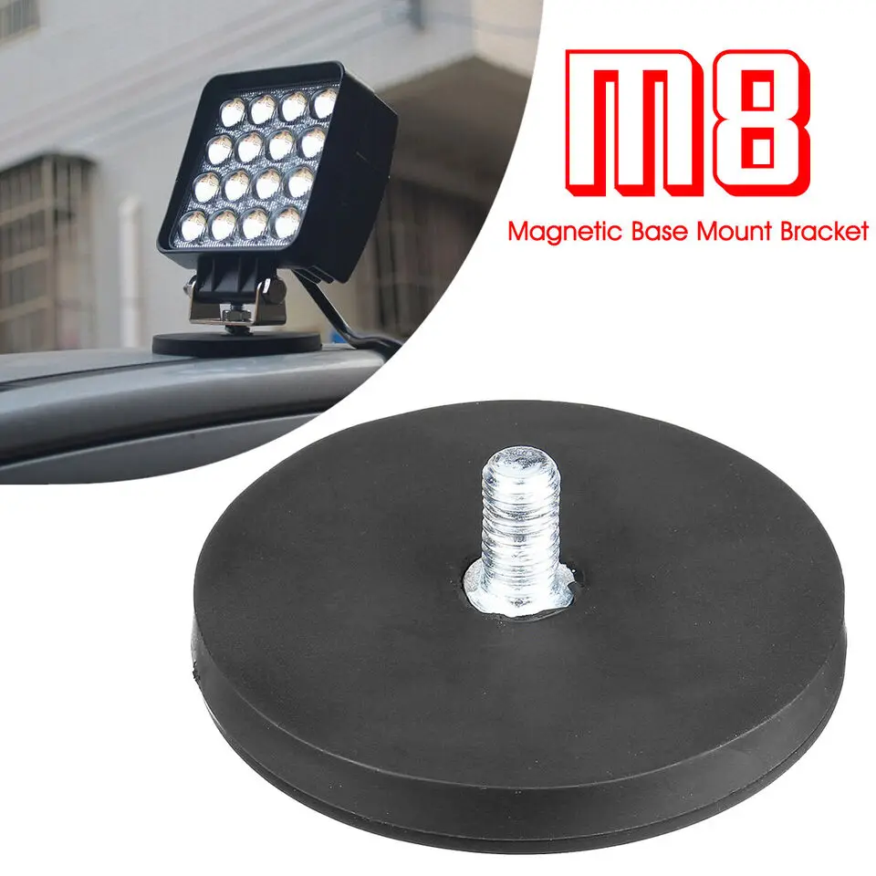 

Holder Magnetic Light Bar Mount Bracket Base Magnetic Base For Roof SUV Offroad