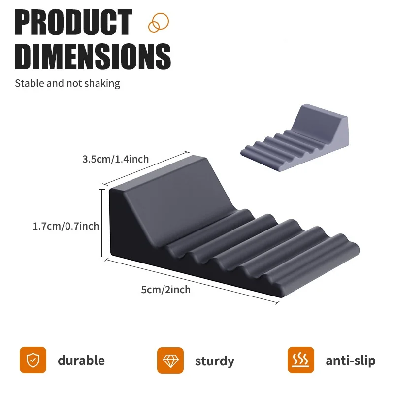 4pcs Self-adhesive Trash Can Wall Protector,Garbage Bin Silicone Bumper Anti-Moving Backward Anti-Slip Stops Pads Wall Spacer