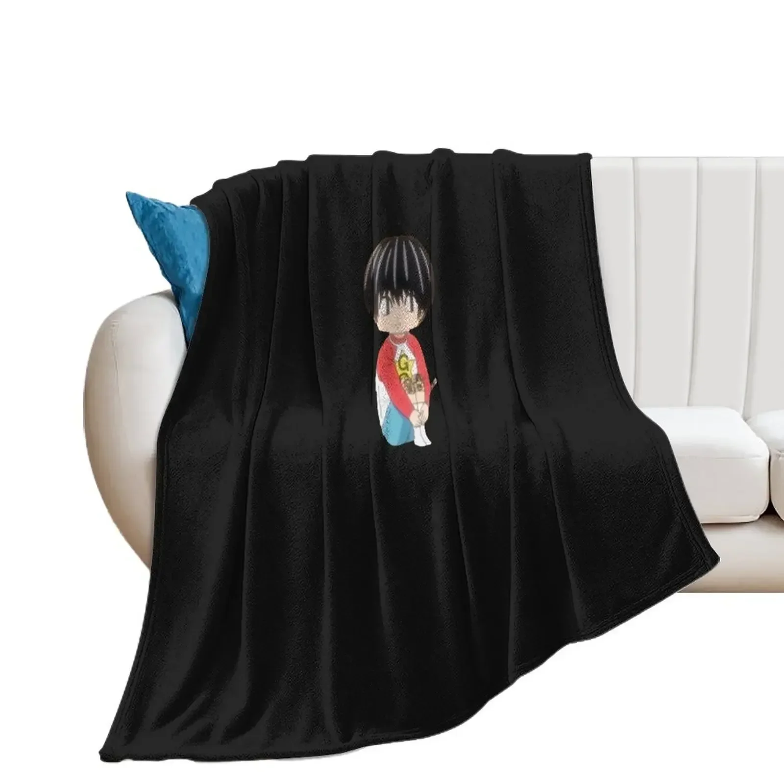 

Kotaro lives Alone Throw Blanket Shaggy Single Designers Blankets