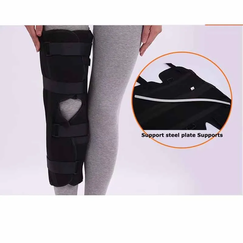 Adult & Kids Knee Brace Support Pad Patella Knee Fixing Orthopedic Leg Posture Corrector Fractures Splint Guard For Arthritis