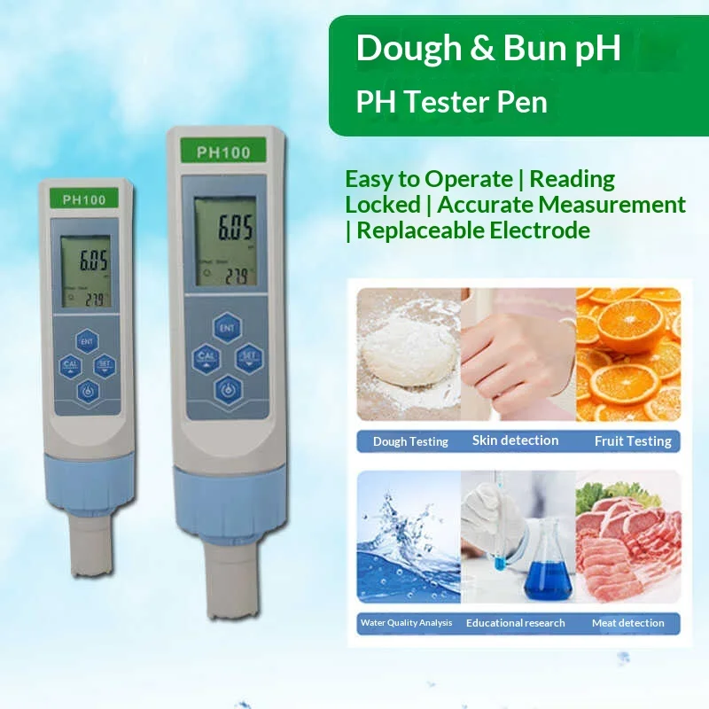 High-precision dough professional alkali test pen steamed bread skin paper pH test pen