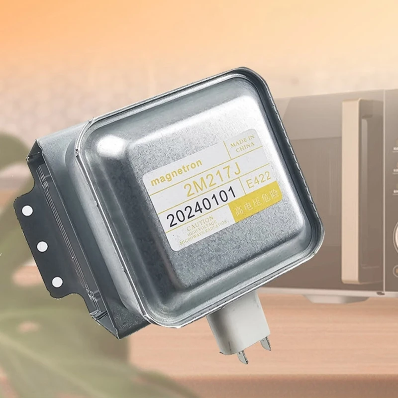 Professional 2M217J Microwave Oven Magnetron 2M217J Microwave Oven Part Metal Texture Suitable for Heating Applications