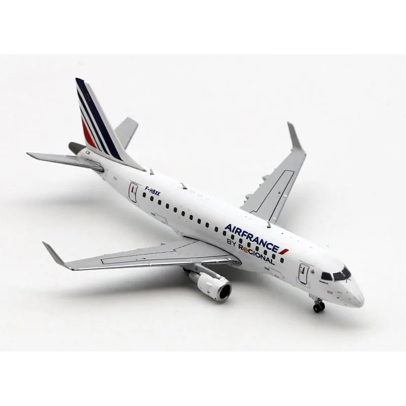 Xx40122 Gelegeerd Verzamelvliegtuig Cadeau Jc Wings 1:400 Air France Regionaal Embraer 170lr Diecast Vliegtuig Model F-HBXK Met Standaard