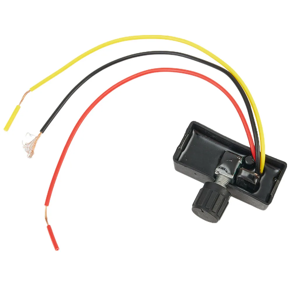 Interruptores de pulverizador eléctrico, regulador de velocidad, regulador de plástico, ajuste de 12V, bombas de agua, accesorios de interruptores de velocidad