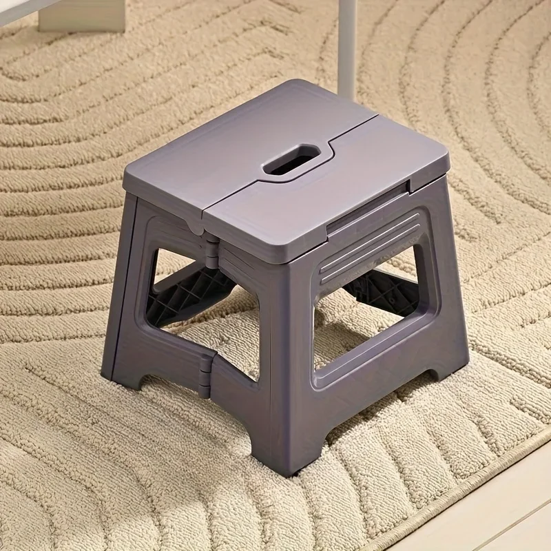 Folding Stool, Lightweight & Compact. Non-Slip, Durable for Indoor & Outdoor Use. Perfect for Camping, Travel, Home. image 5