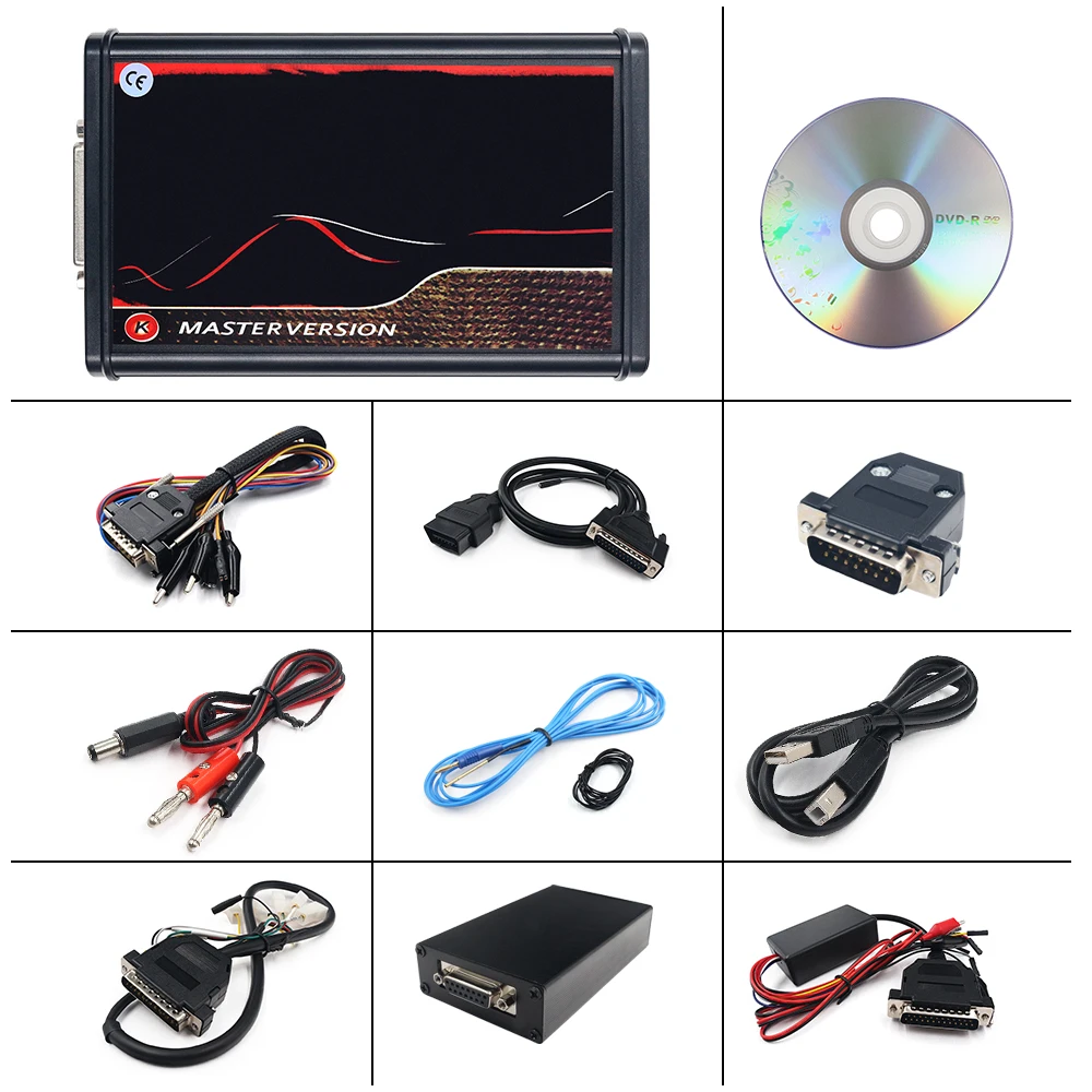 Unlimited 2.80 EU Red KTAG V7.020 4 LED 2.25 SW Online KESS V5.017 K-TAG 7.020 Master KESS 5.017 OBD2 Tricore ECU Repair Tool