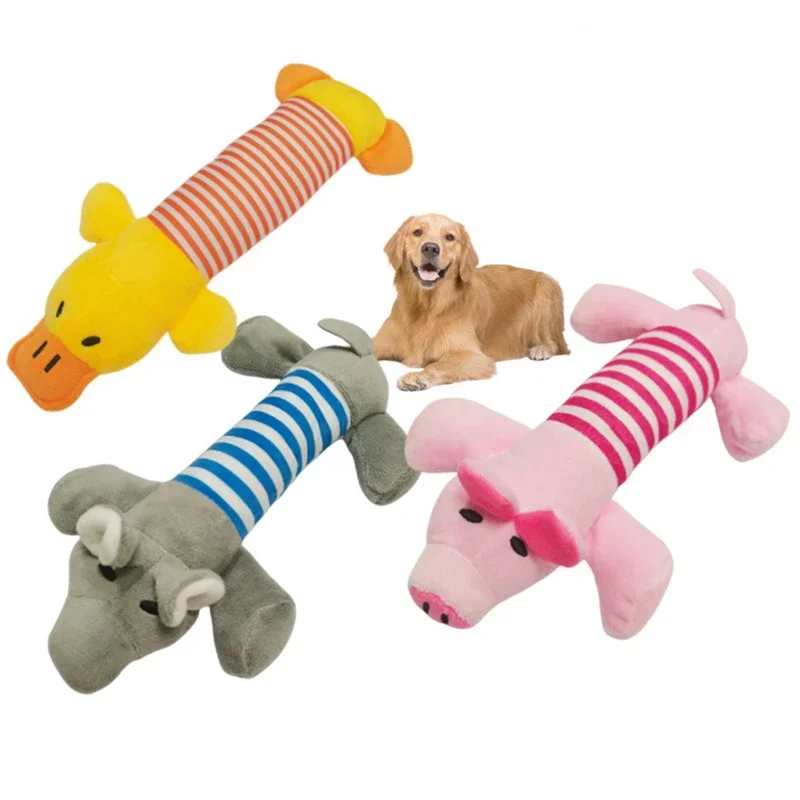 Pet Dog Toy Squeak Plush Toys for Dogs Supplies Fit for All Puppy Pet Sound Toy Funny Durable Chew Cute Toy Pets Supplies