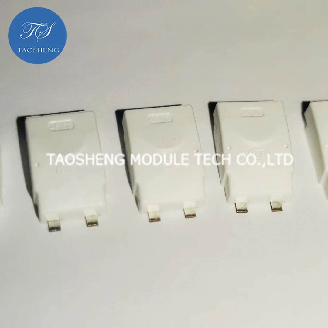 1PCS BJB 46.102.1001.50 Connector Teminal Block with Pin Spacing 4mm，Reflow Soldering 2pole 9ANGW300V【TAOSHENG】MODULE #TS10141
