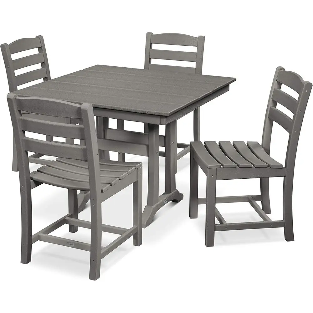 Grey Dining Set with Modern Elegance