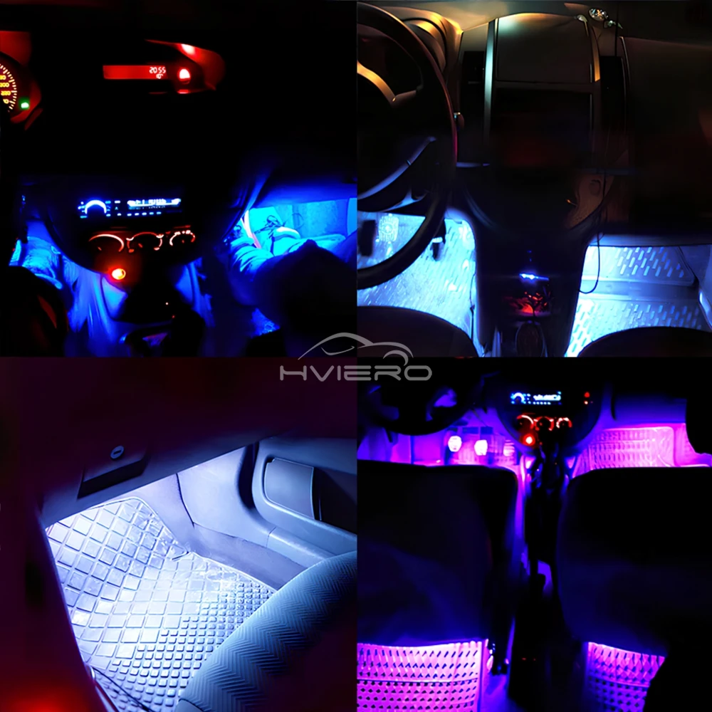 2X RGB 자동차 LED T10 W5W 6SMD 실리 - Universal Remote Control 리뷰 및 가격