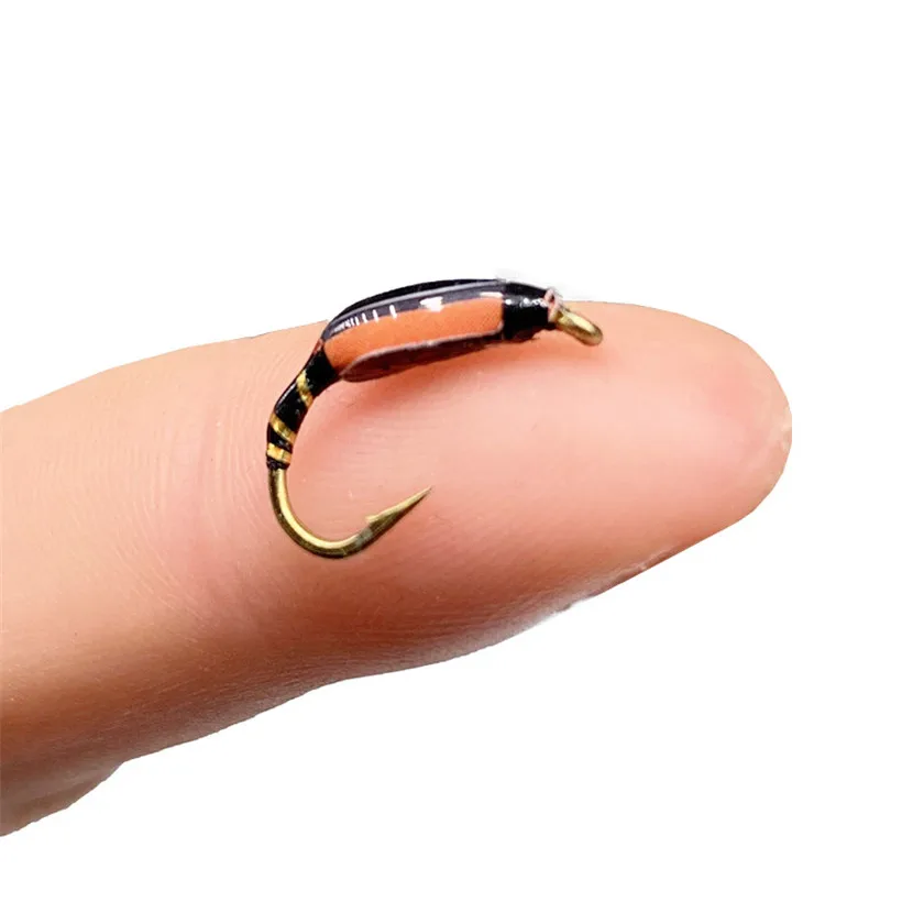 Zumbadores epoxi para trucha tipo ninfa Midge helie - imagen 2
