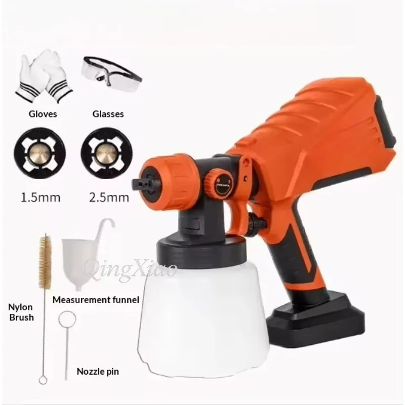 Airless Sprayers Handheld Electric Household Diy Use High Efficiency Painting Tool Easy Cleaning Durable For Simple Art Spraying