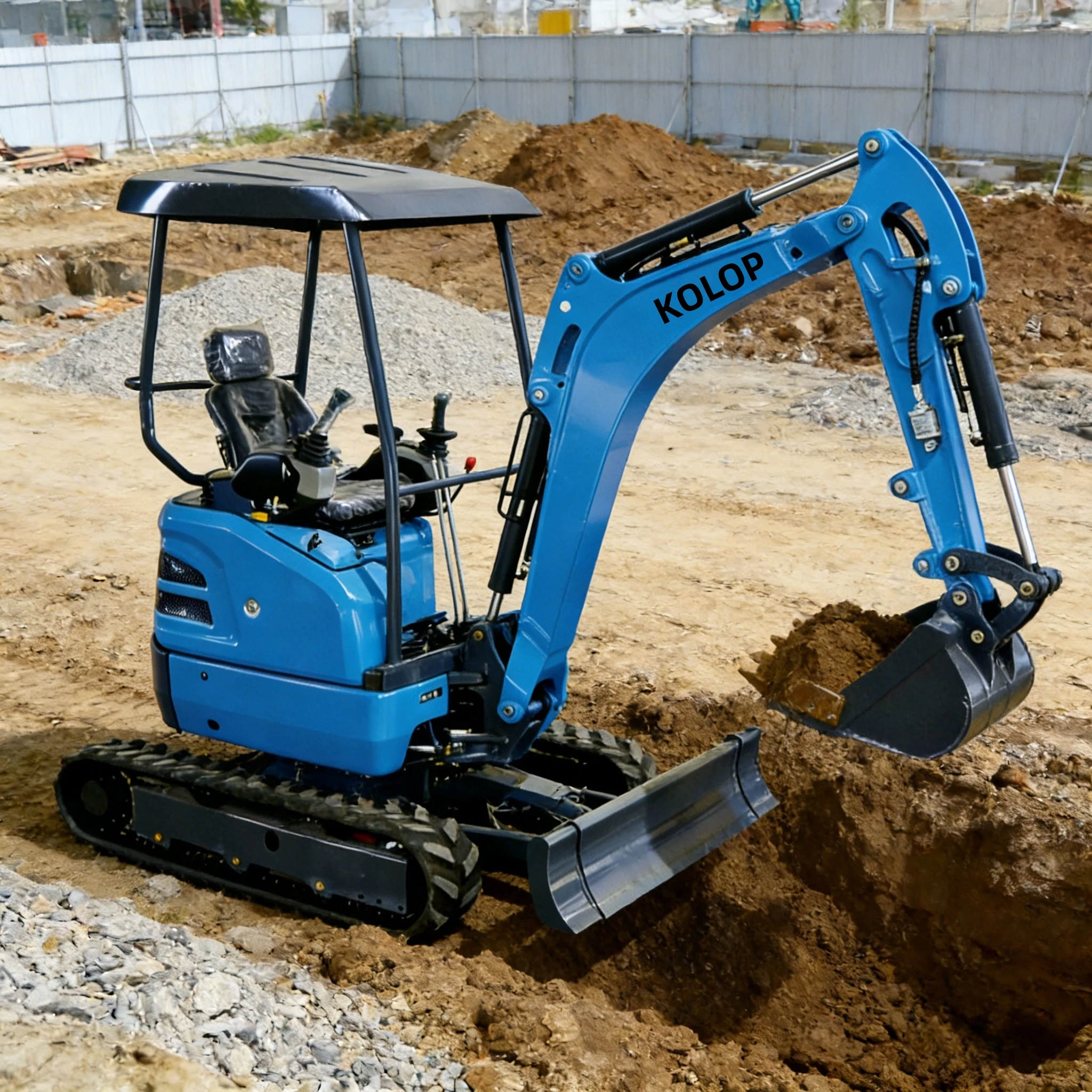

Customized 1000kg Mini Digger Tracked 1.2 Ton Mini Excavator Diesel Engine Garden Agricultural EURO 5 Fast delivery