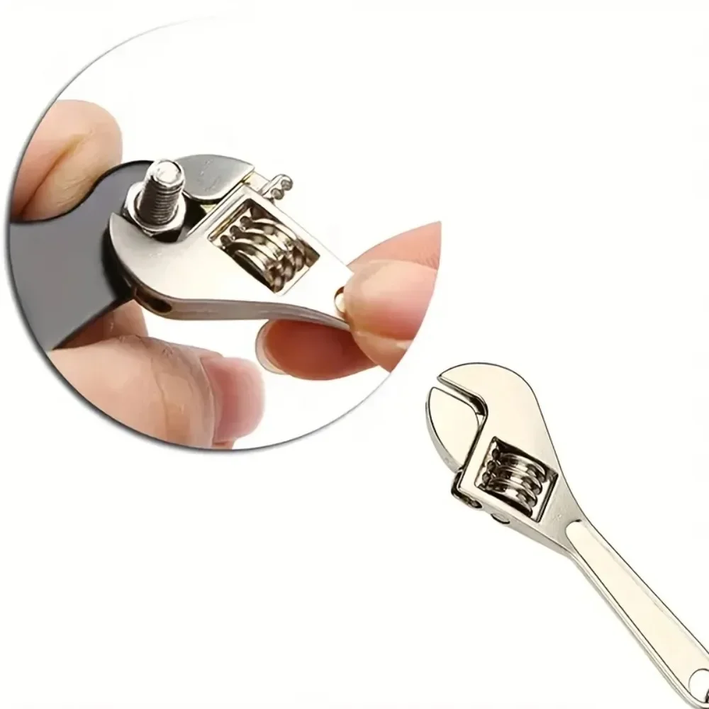 3-Piece mini Portable Screwdriver Set, Multifunctional mini Wrench Keychain - Suitable for Bicycle and Motorcycle Repair Tools view 4