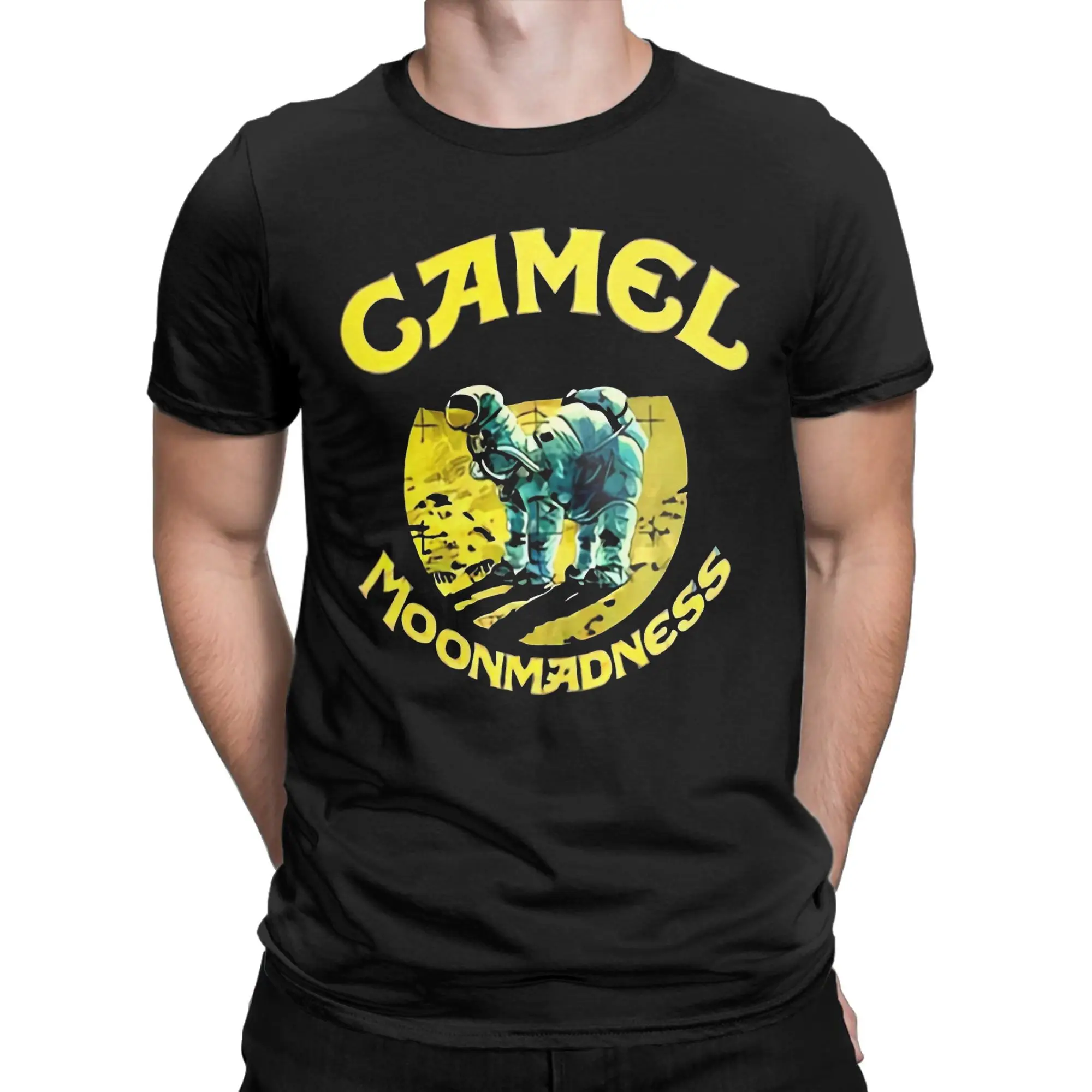 

camel mirage rock band Accessories Unisex T Shirts Pure Cotton Tee Graphic Print T-shirt Clothing
