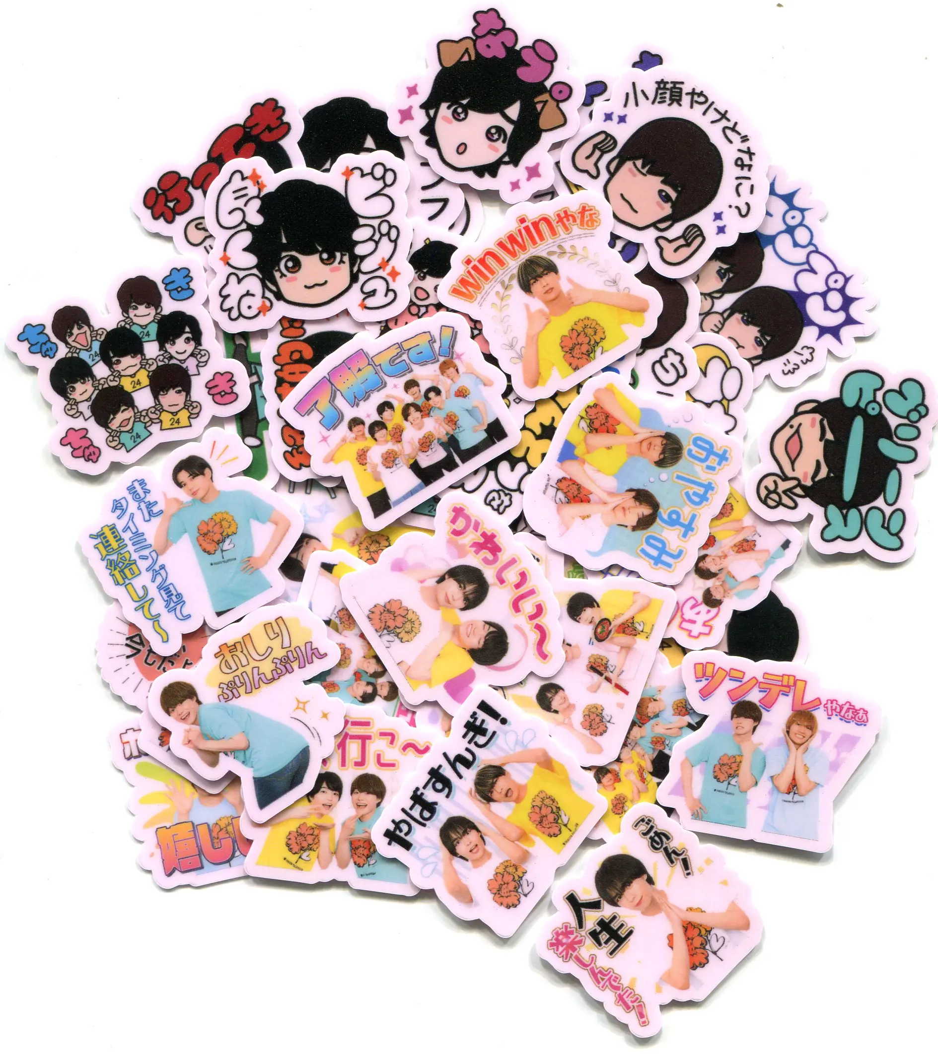 40PCS 24-Hour Television Love Saves the Earth STICKER DIY STICKER