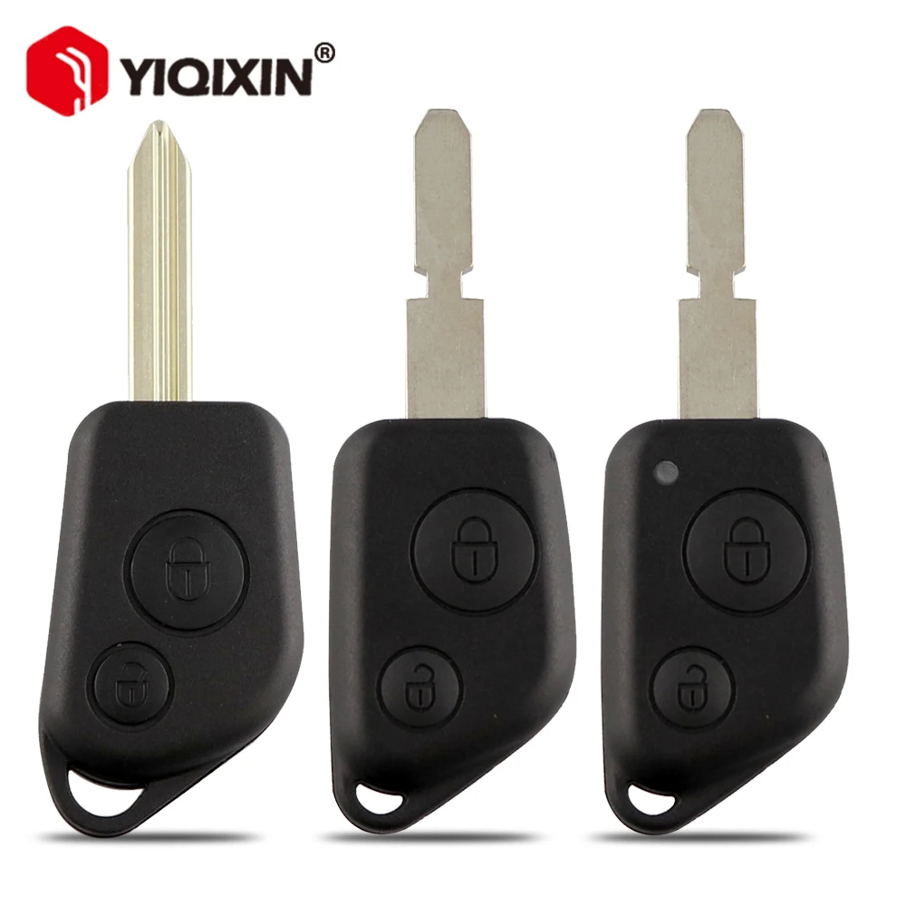 

Чехол для дистанционного ключа автомобиля, брелок для Citroen Elysee Saxo Xsara Picasso Berlingo C2 C3 для Peugeot 106 206 306 205 405, необрезанное лезвие
