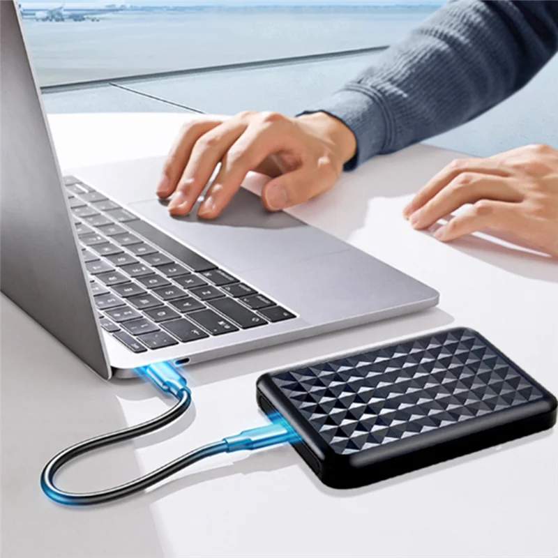 A19E-USB3.0 HDD-Gehäuse 2,5 Zoll serieller Port SATA SSD-Festplattengehäuse unterstützt 6 TB transparentes mobiles externes HD-Gehäuse