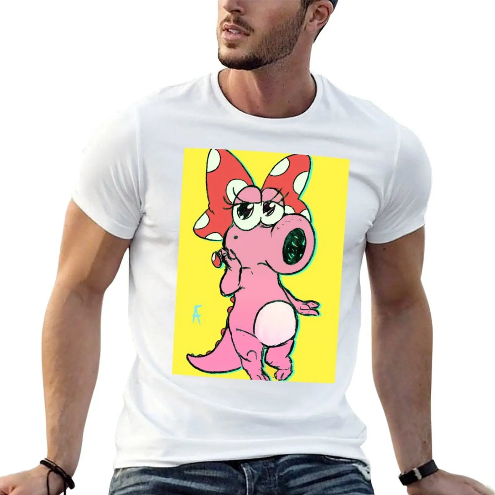 

Birdo T-Shirt t shirts for man graphic funny man t shirt cotton high quality T-Shirt