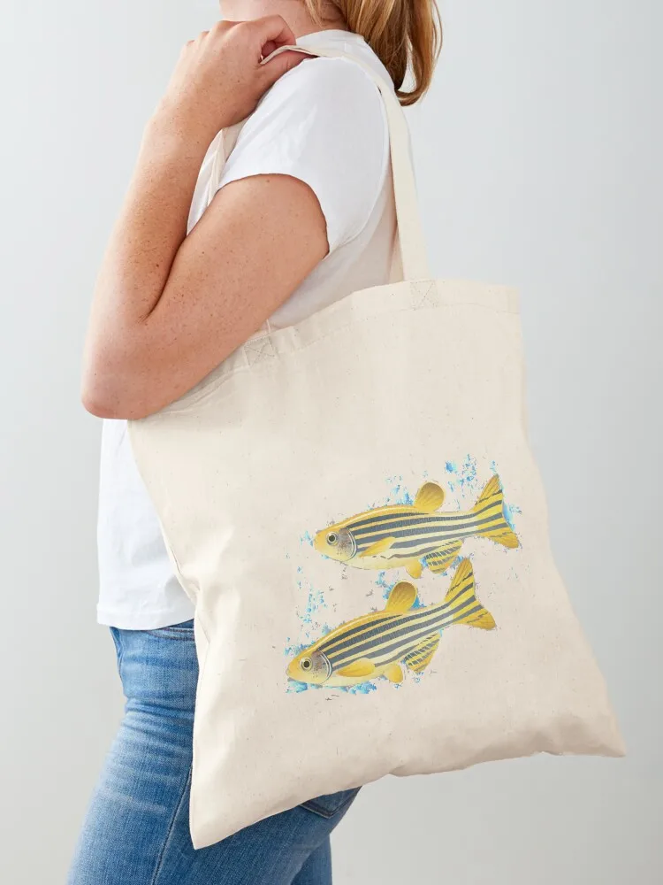 

zebrafish Tote Bag foldable reusable bag Woman shopper bag bags woman 2025 canvas tote