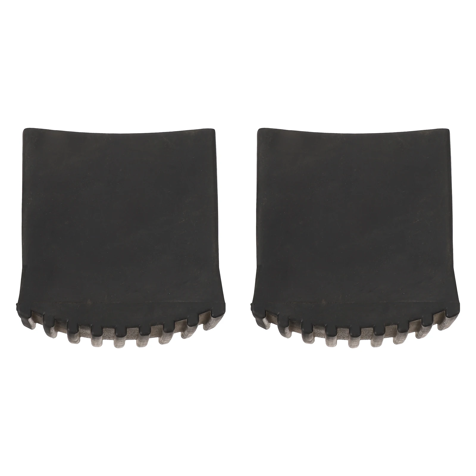 

2pcs Non Slip Ladder Foot Pads Rubber Caps Furniture Sliding Bumpers Home Accessories Durable Wear Resistant Stabilizer