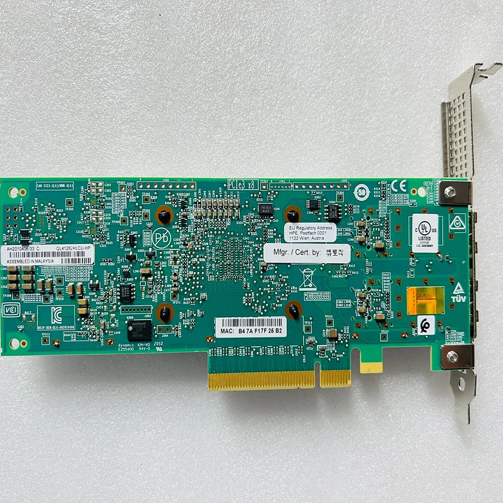 For HPE Q0F09A CN1300R 25Gb 872526-001 10G Optical Network Card QL41262HLCU-HP