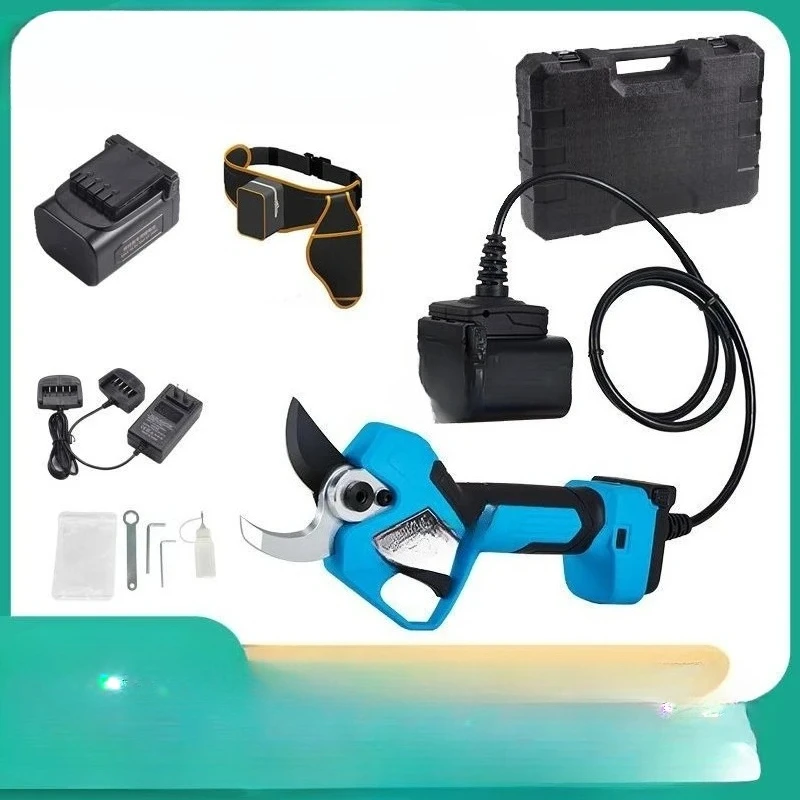 Electric pruning fruit tree rechargeable lithium battery pruning machine garden