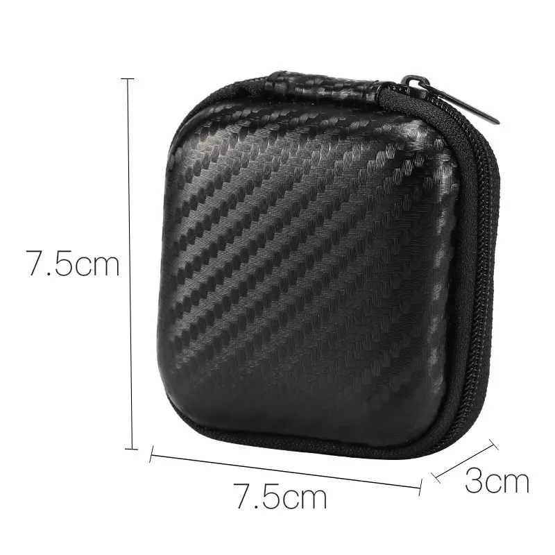 EVA Earphone Case  Headphone Earbuds Bag Storage Carrying Pouch Cases PU Box Portable Earphones Accessory Bags SD Card Box