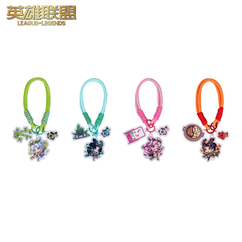 

Lol Qversion Panda Doll Акриловый брелок Chengdu Специальный брелок для ключей на заказ