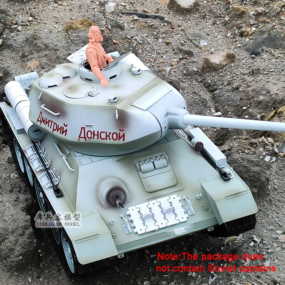 COOLBANK Henglong 3909-1 carro armato medio russo sovietica T-34-85 RC modello di carro armato Multi-funzione battaglia simulazione competitiva RC Tank