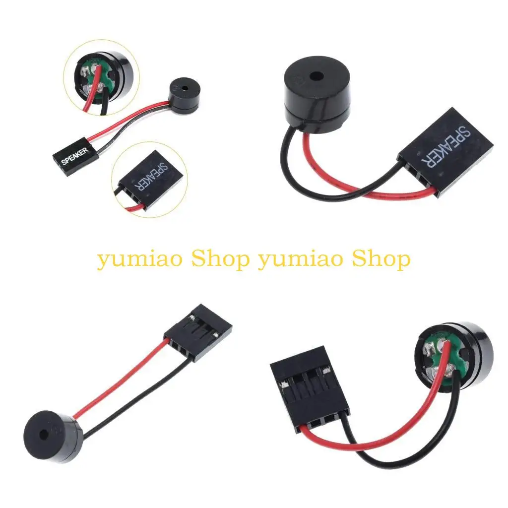 587B Pack of 5 Desktop Computer Motherboard Internal Speaker Buzzer Beep Adapter