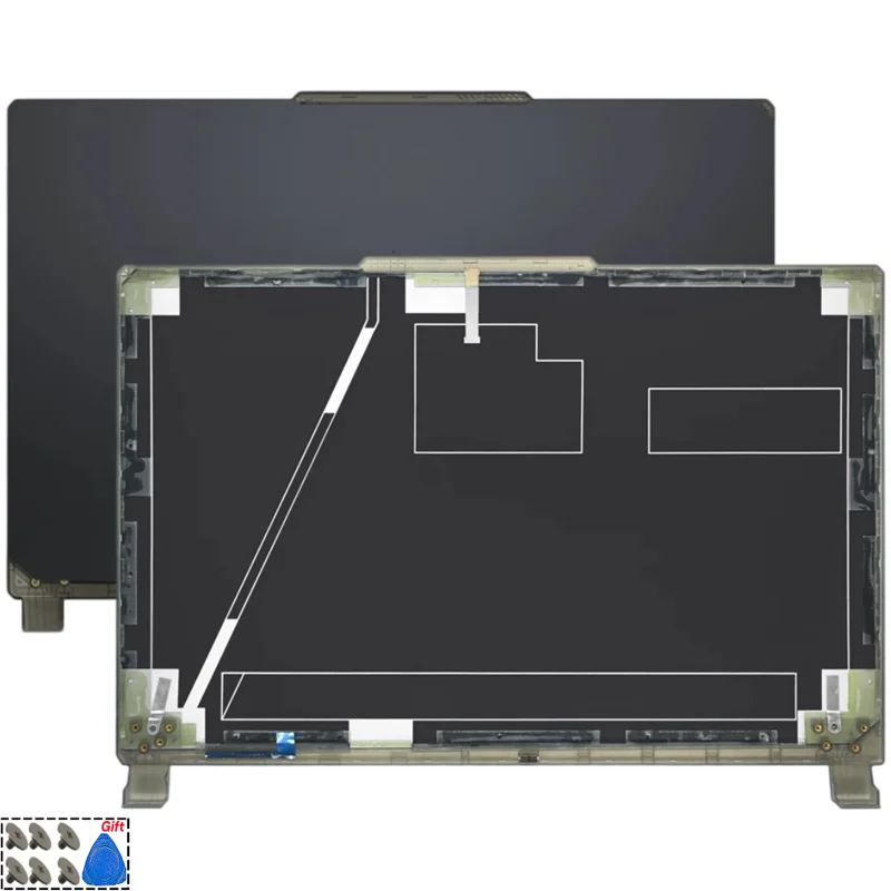 For Cyborg 15 MS-15K1 MS-15K2 A12V A13V A13U Replace Laptop LCD Back Cover Rear Lid Top Case Front Bezel Palmrest Bottom Case