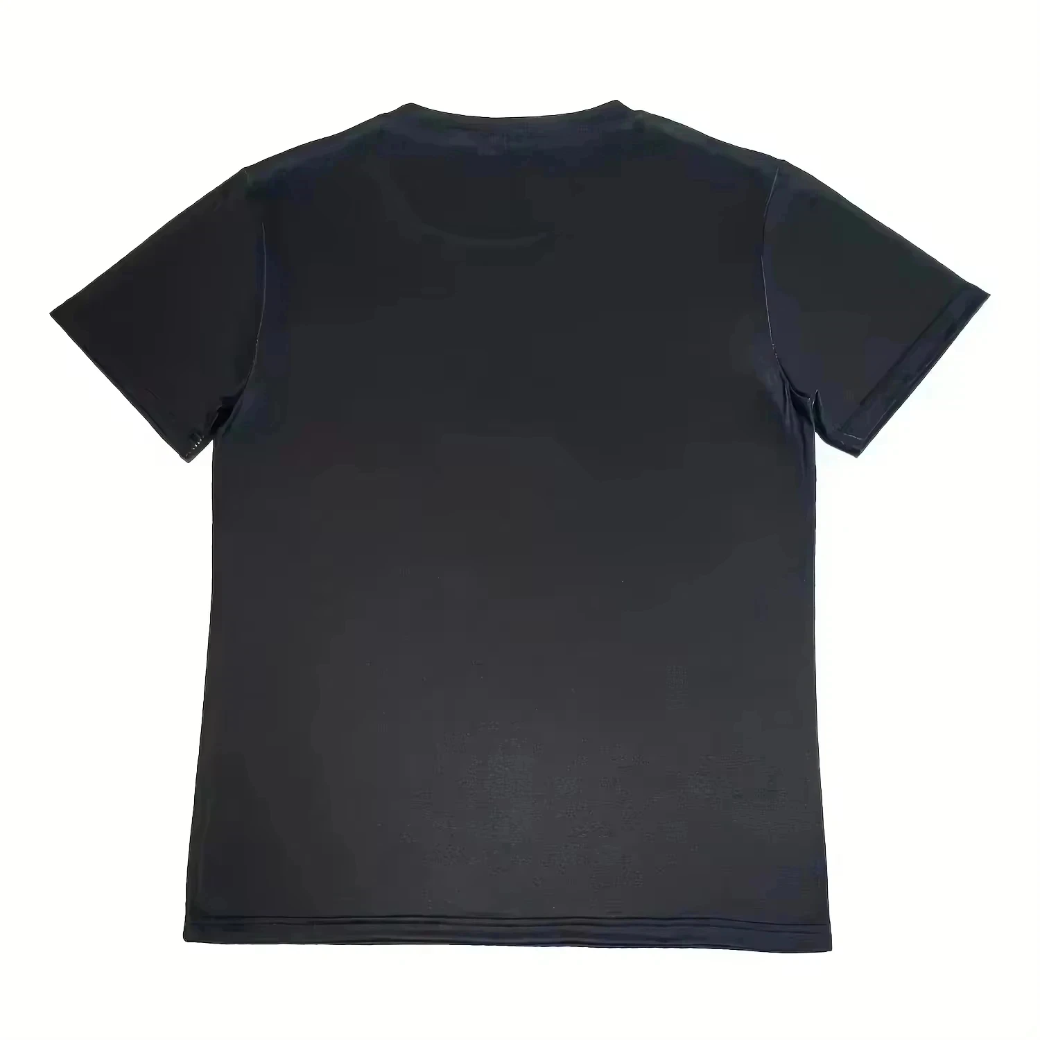 T-shirt con stampa di lettere e occhi, top casual girocollo a maniche corte per l\'estate e la primavera, abbigliamento da donna alla moda in stile