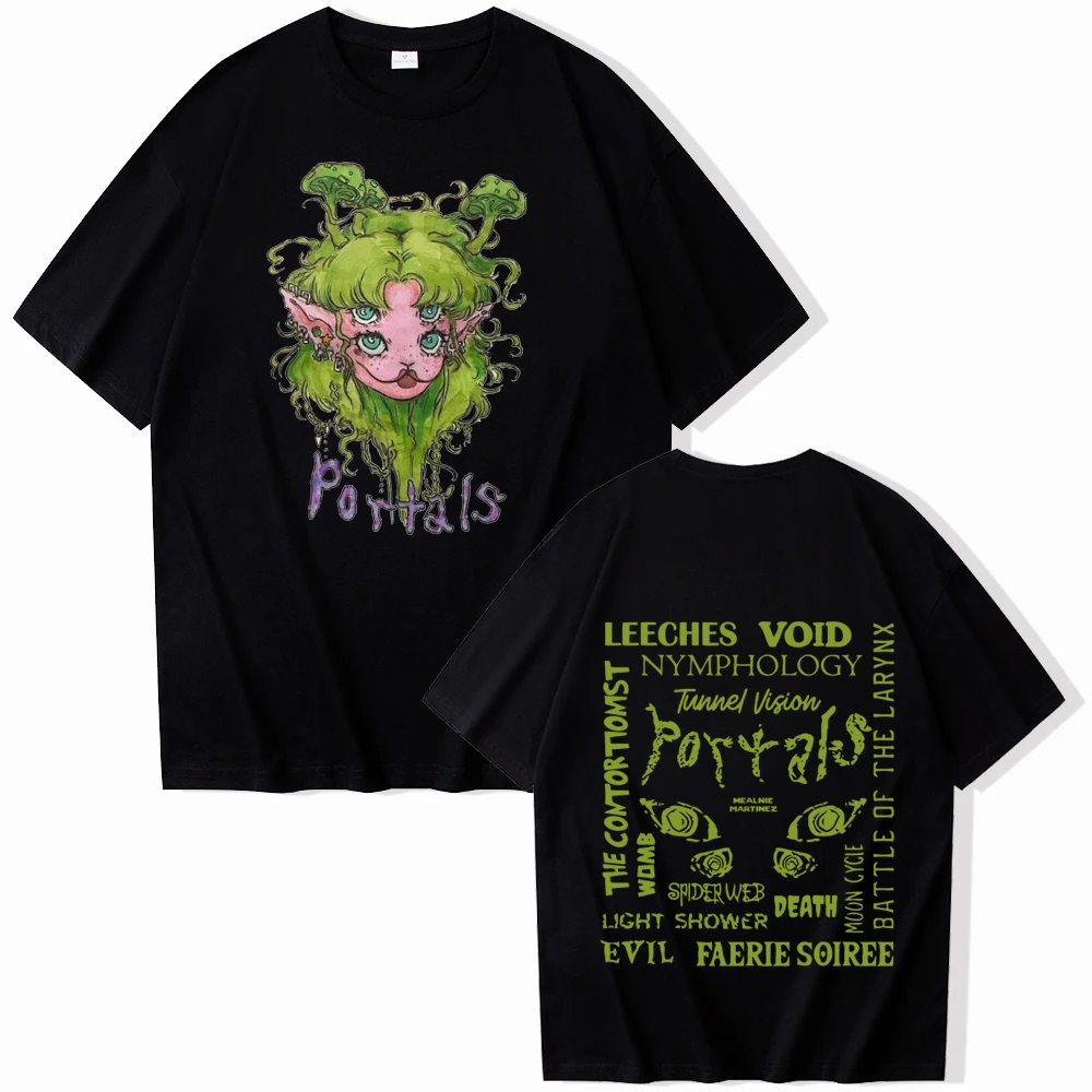 Melanie Martinez Portals Fashion Shirt T-Shirts for Women Mansummer Y2K Tees