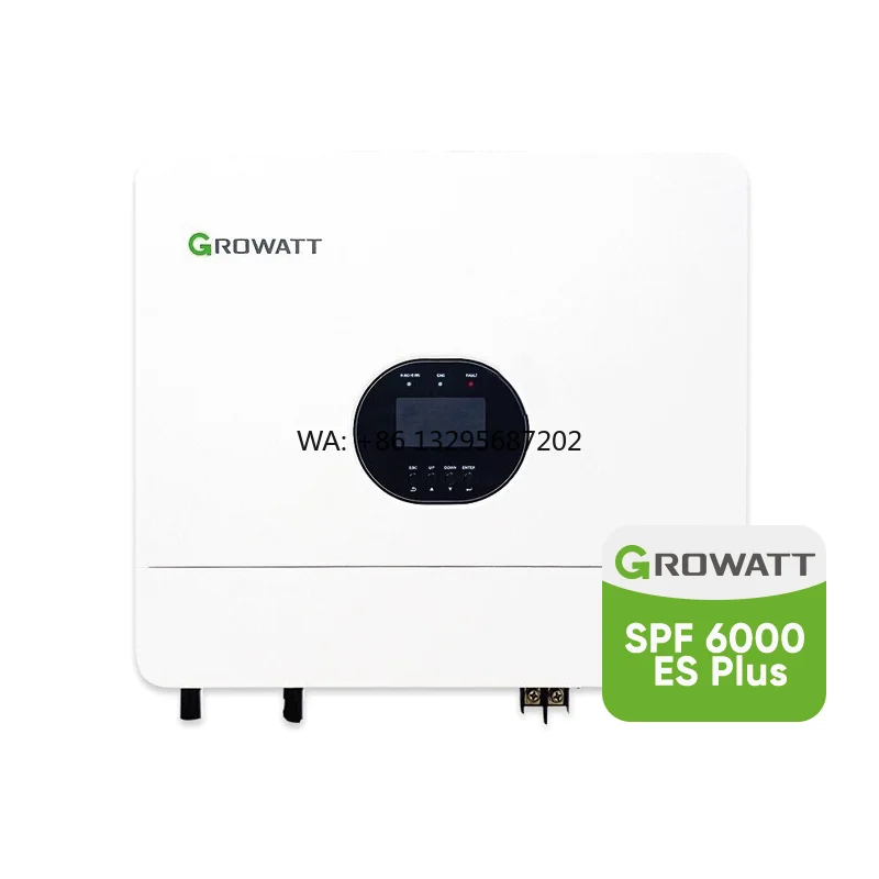 

On Sale Growatt Inverter SPF6000ES PLUS Smart Off-grid Power With/Without Battery 6KW Inverter Solar Inverters Quick Shipment
