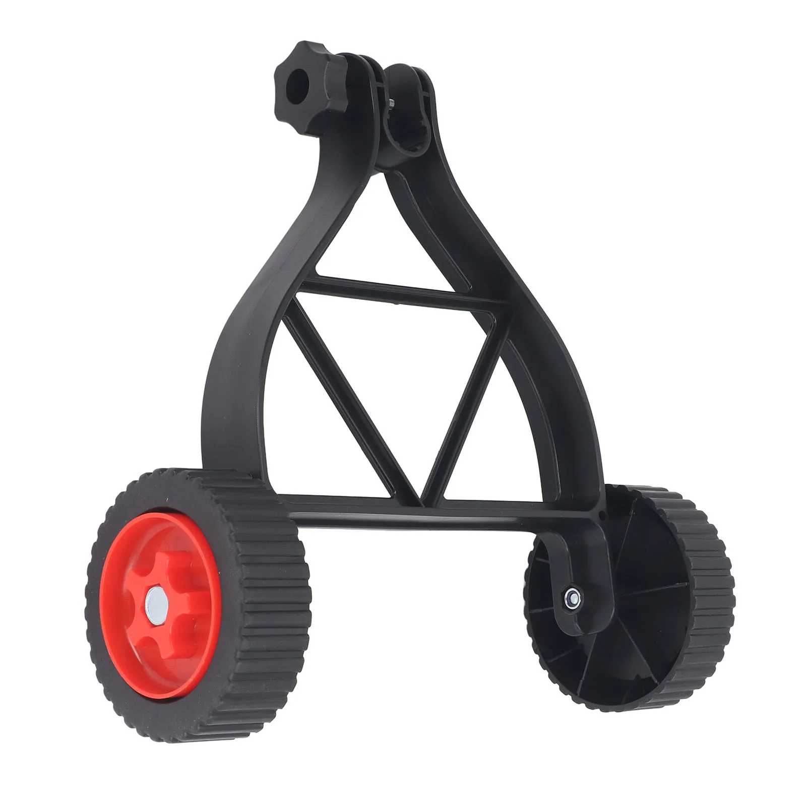 Lithium Lawn Mower Support Wheel Height Adjustable Portable Universal String Trimmer Support Wheel for Gardening Supplies
