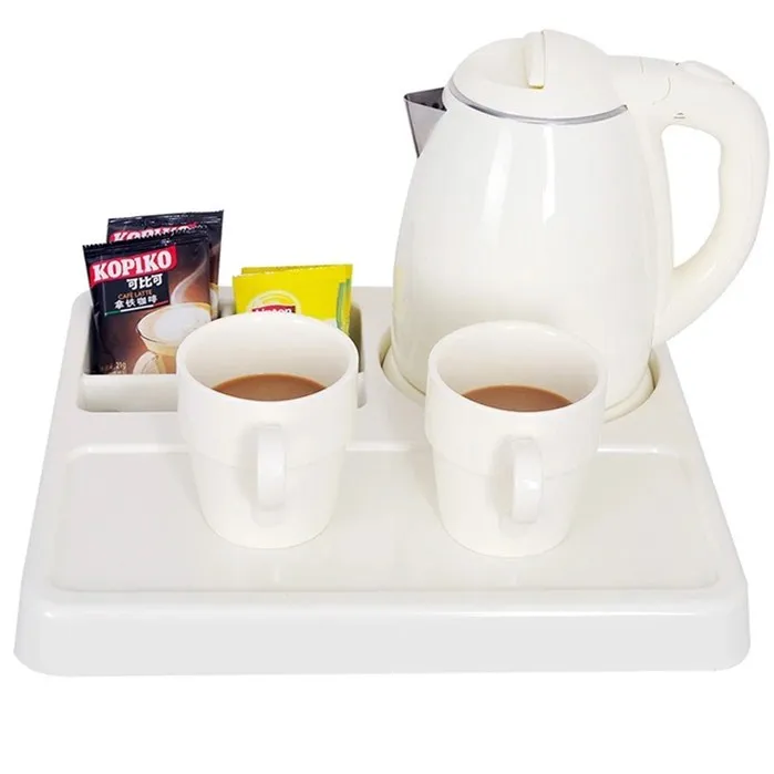 

Sachikoo Portable Electric Water Boiler Kettle Teapot Set Fast Heating Automatic Chinese Steel Cups Home Hotel Room Use CB