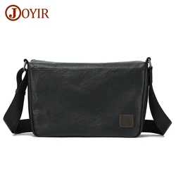 JOYIR Men Genuine Leather High Quality Shoulder Bags Large Capacity Crossbody Bags for Male Casual Messenger Bag Satchel Bag