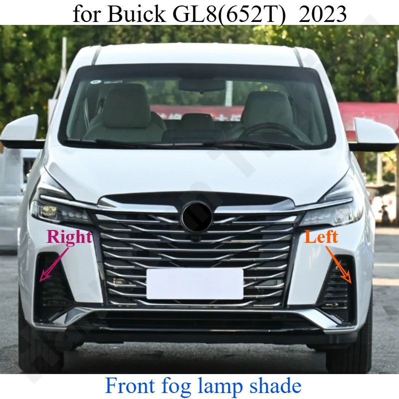 

for Buick GL8(652T) 2023 Front fog lamp shade/fog lamp frame glitter
