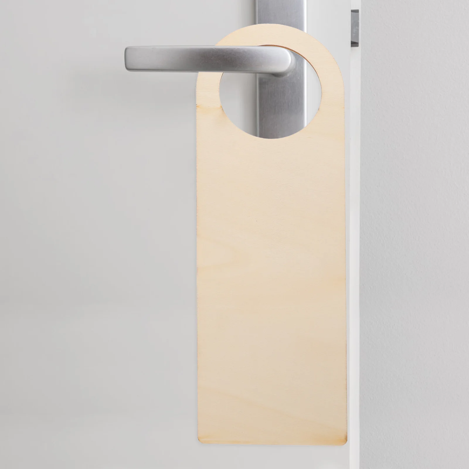 

12Pcs Unfinished Wooden Door Knob Hanger Smooth Sanded Lightweight Durable Door Hanging Pendant DIY Crafts for Kids Group