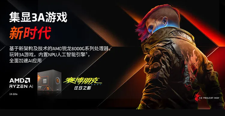 Ryzen 5 8600G Prozessor 6 Kerne 12 Threads R5 8600G verpackt