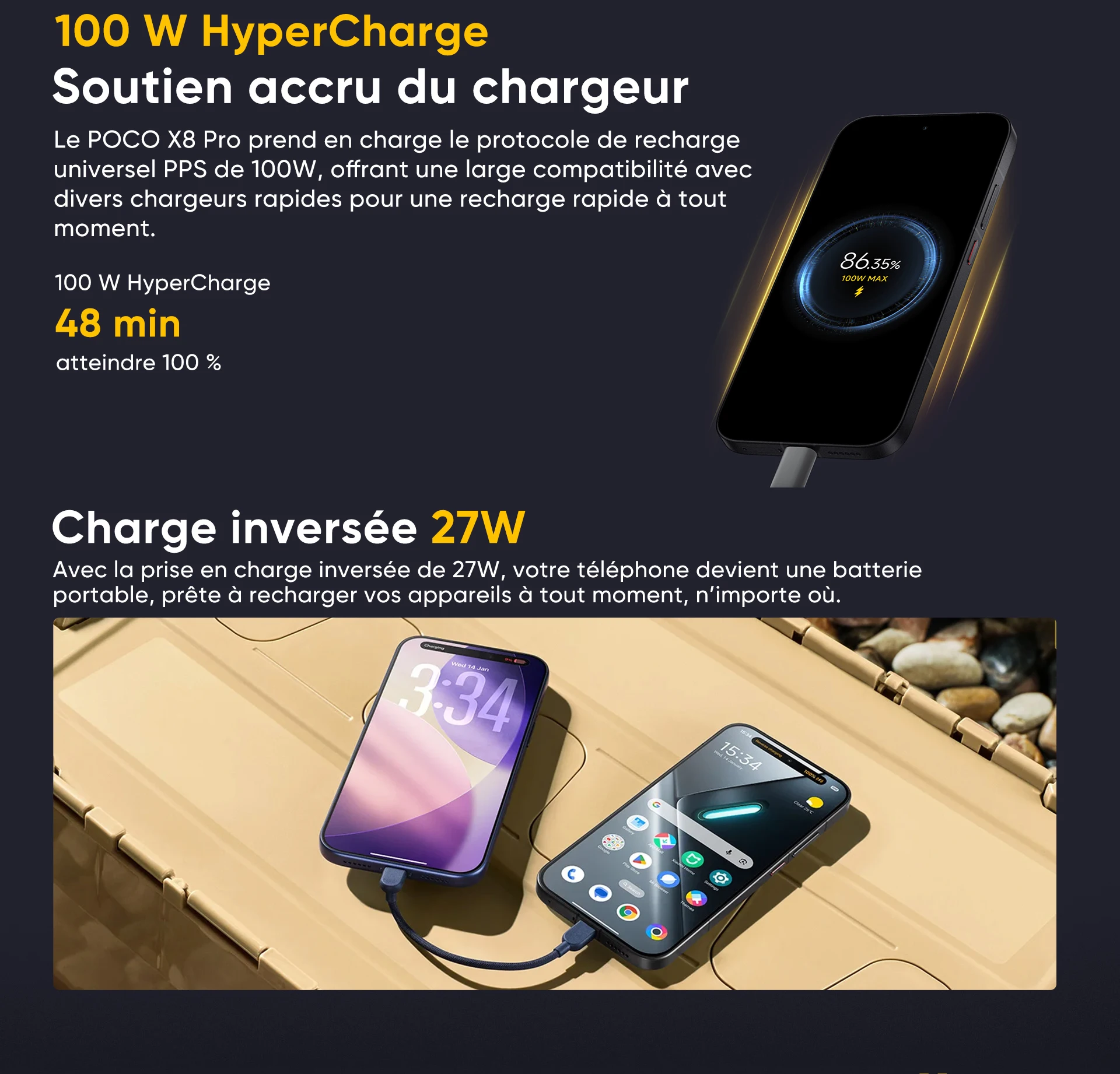Smartphone POCO X8 Pro 5G Global Version Dimensity 8500-Ultra 6.59" 120Hz 1.5K Ultra-bright AMOLED Display 6500mAh Battery NFC